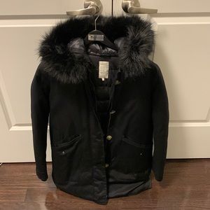Zara Long Jacket (size: medium)